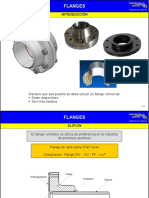 Flanges para sistemas de tuberías: tipos y diseño