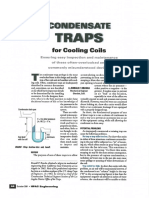 Condensate Traps For Cooling Coils Article PDF