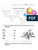 Ficha Ditongos