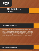 ANTIDIABETICS PPT