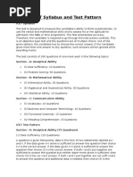 ICET Syllabus and Test Pattern