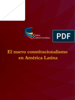 Nuevo Constitucionalismo en America Latina