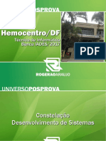 Provas Comentadas: (Desenvolvimento de Sistemas) IADES 2017 Hemocentro/DF - Técnico de Informática