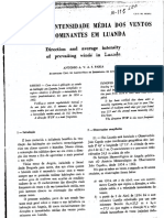 Ventos Predominantes em Luanda - António Faria (Laboratório de Engenharia de Angola, 1968)