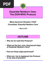 Essential Intrapartum Newborn Care Protocol