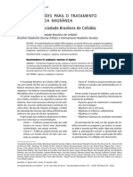 Recomendações para o Tratamento Profilatico Da Migranea PDF