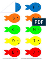 Alphabet Fish Printable PDF