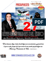 Presupuestodel Taller 27 Leyes Irrefutables Del Exito