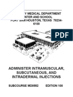 US Army medical course - Administer Intramuscular, Subcutaneous, and Intradermal Injections MD0552 WW.pdf