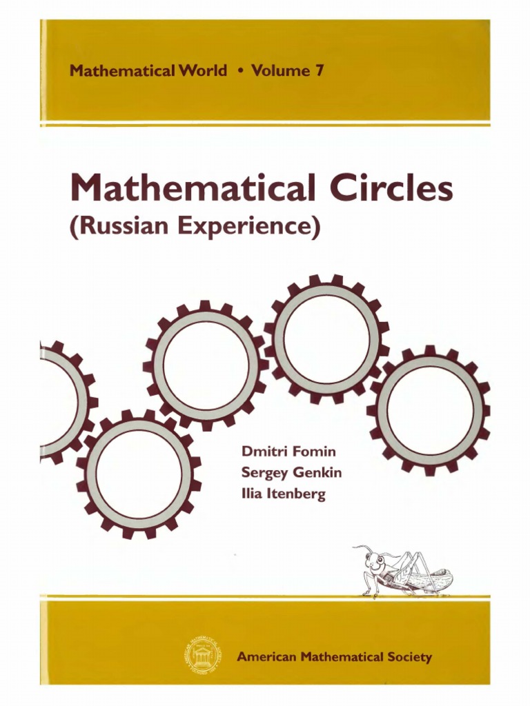Mathematical Circles (Russian Experience) - (Mathematical World 7