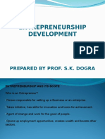 Entrepreneurship Development Notes - Sem-VI (Unit-I)