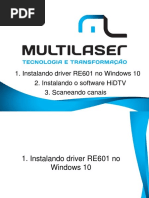 Instalação de Driver de Áudio Multilaser | PDF