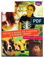 Guide To Starting An Animal Rights Student Group