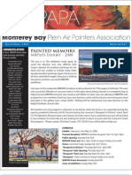 2007 V 5 Monterey Bay Plein Air Painters Association Newsletter  