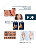 Genes Dominantes Ou Recessivos (Autosaved)