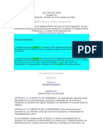 LEY 842 DE 2003_CÓDIGO DE ÉTICA PROFESIONAL.pdf