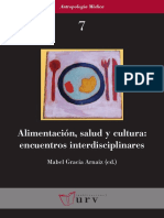 Alimentación Salud y Cultura. Encuentros Interdisciplinares