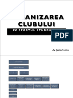 Organizarea Clubului Sportul Studenţesc PDF