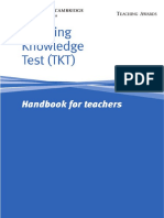 TKT Handbook Module 1-3 PDF