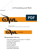 MLA 7th Edition Formatting and Style Guide