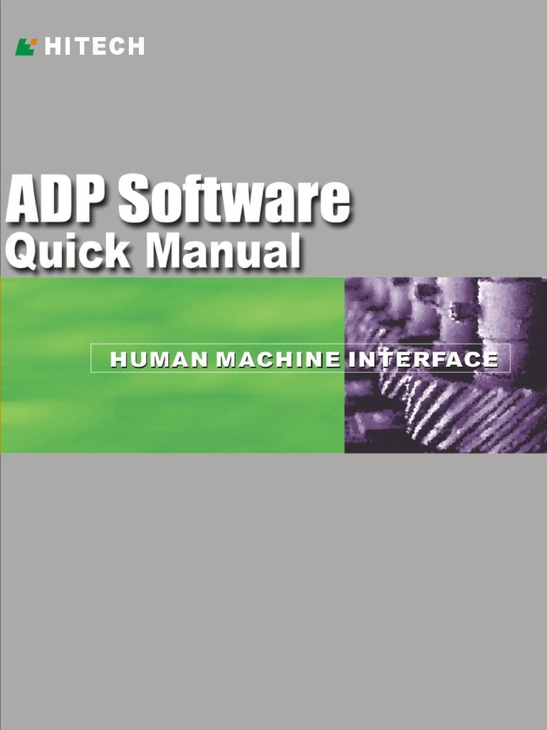 ADP Software Quick Manual v7.2.3.13 | PDF | Installation (Computer ...