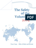 Peace Corps The Safety of The Volunteer 2004