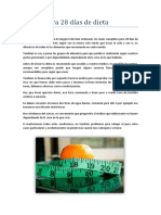 Menús Para 28 Días de Dieta PDF