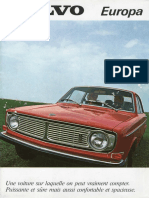 Volvo 140 Europa Brochure.