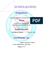 Tarea III Educacion Artisitica