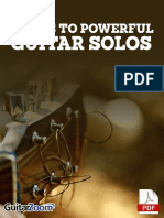 3 Keys to Powerful Guitar Solos Tab Book Online