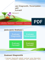 Evaluasi Diagnostik, Penempatan, Formatif