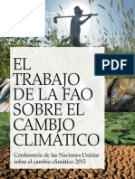 El trabajo de la FAO sobre el Cambio Climático Conferencia de las Naciones Unidas sobre el cambio climático 2015.pdf