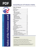 Peace Corps The Safety of the Volunteer 2008 