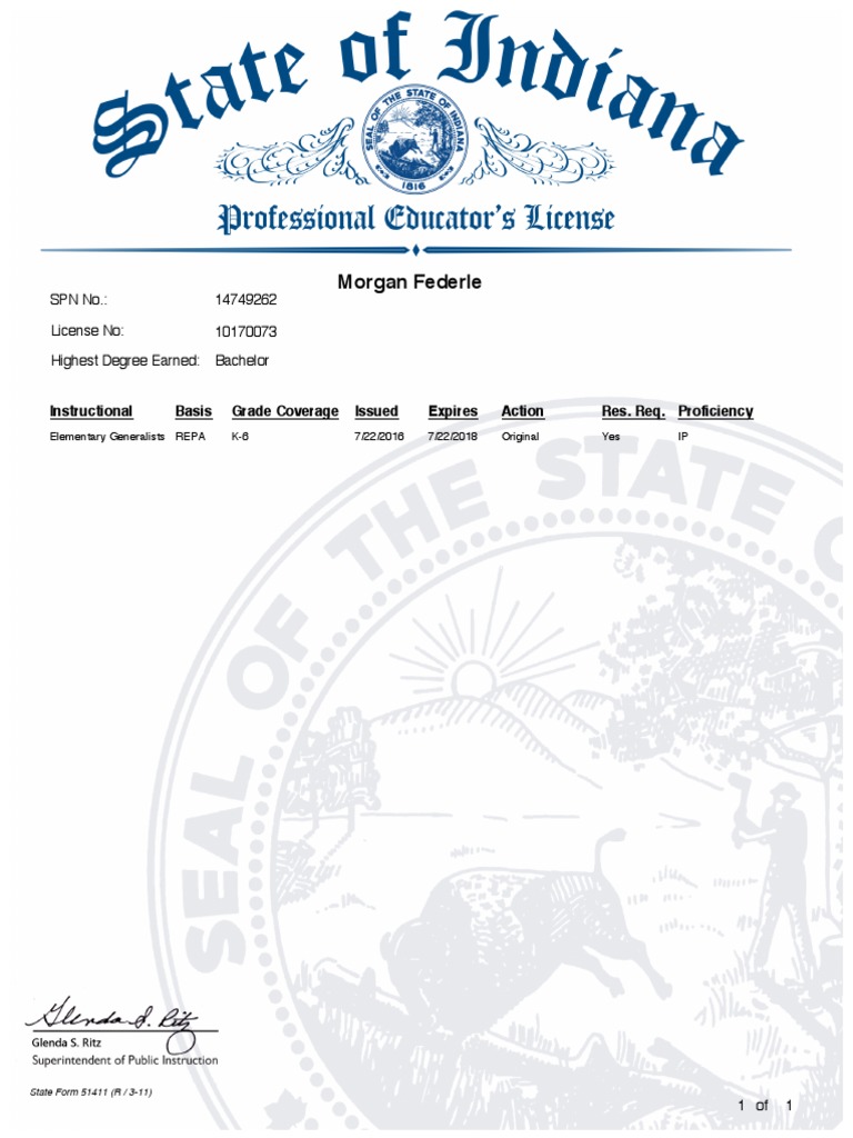 Teachinglicense | PDF