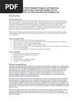 Crane Safety Training For Engineers and Supervisors Presented by The Construction Institute of ASCE Funded by An OSHA Susan Harwood Training Grant