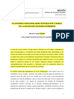 El Suicidio Como Indicador Integracion y Moral en Durkheim - Minetti