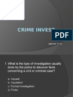 q & a crim invest