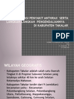 Situasi Penyakit Anthrax Serta Langkah-langkah Pengendaliannya Di Kabupaten Takalar