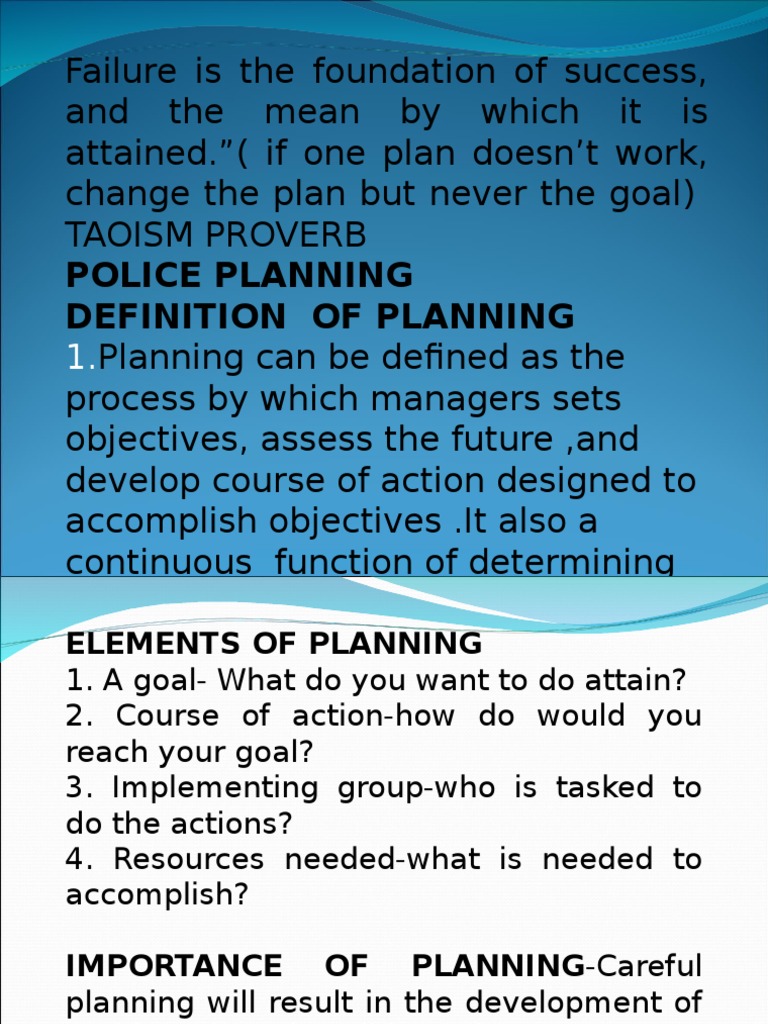 Police Planning Definition of Planning PDF Search Warrant Search