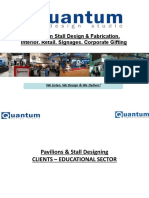 Clients (Only Educational Sector) - Stall Designs