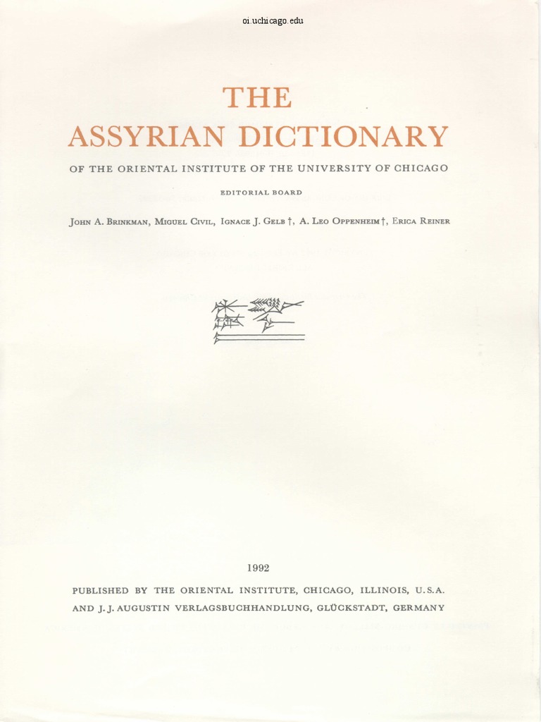 Dicionário Assírio S Shin 3 | PDF | Ancient Near East