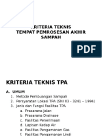 Kriteria Teknis Tpa