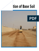 Compaction of Base Soil