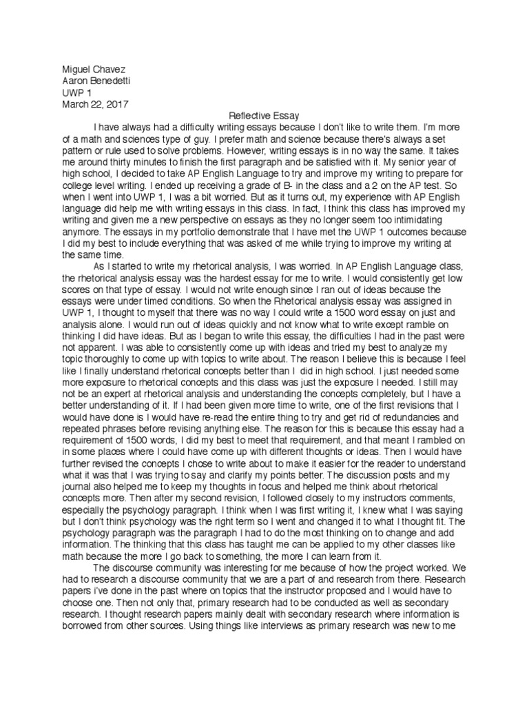 Reflective essay examples about event management picture