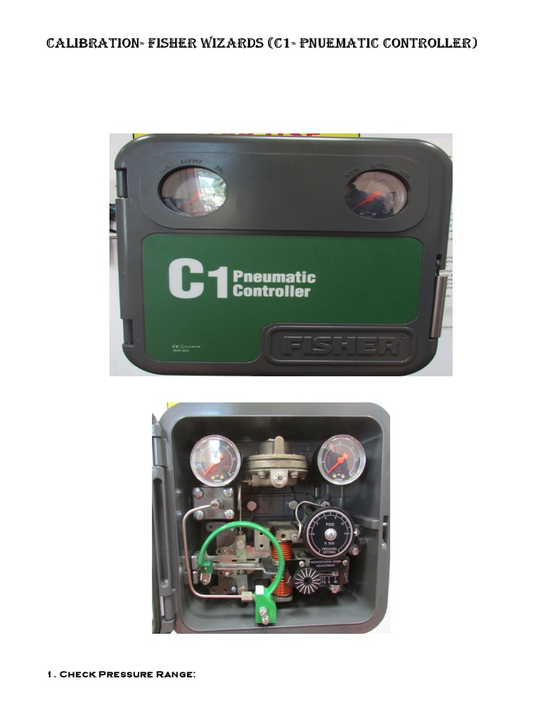 Fisher C1 Pneumatic Controller Calibration | PDF | Science ...