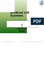 Artificial Lift Systems: Matthew Amao
