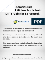 21 Consejos de Facebook Ads