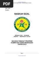 Download Soal Dan Kunci Jawaban KSM Bidang Ekonomi MA by Erni Sugiarti SN342772821 doc pdf