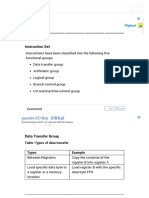 Instruction Set - Instruction Set of 8085 Microprocessor - MHE - Microprocessors and Microcontrollers