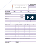 04_ficha Informativa Para La Inscripción de Colegios